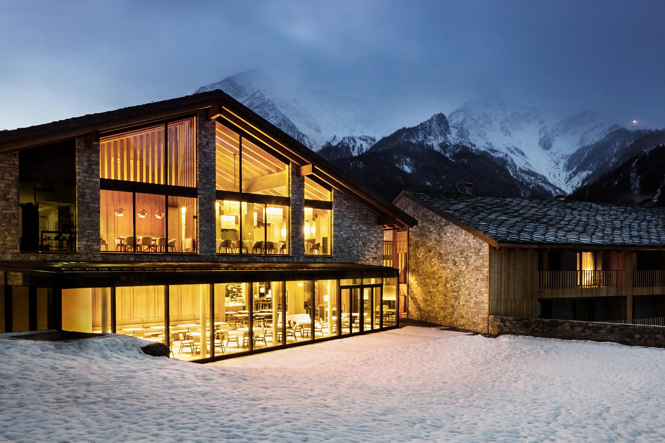 Grand Hotel Courmayeur Mont Blanc, By R Collection Hotels Exteriér fotografie